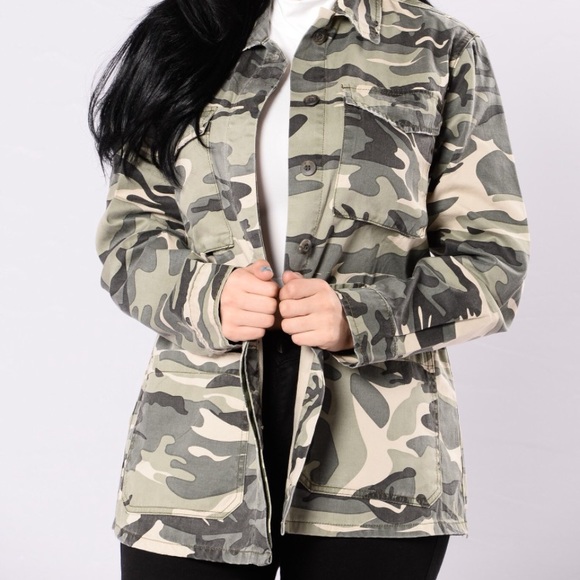 Fashion Nova Jackets & Blazers - On A Mission Jacket - Camo New with Tags